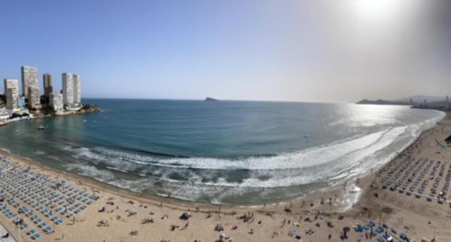 Precioso Apartamento A Estrenar En Primera Linea De Playa 貝尼多姆 外观 照片